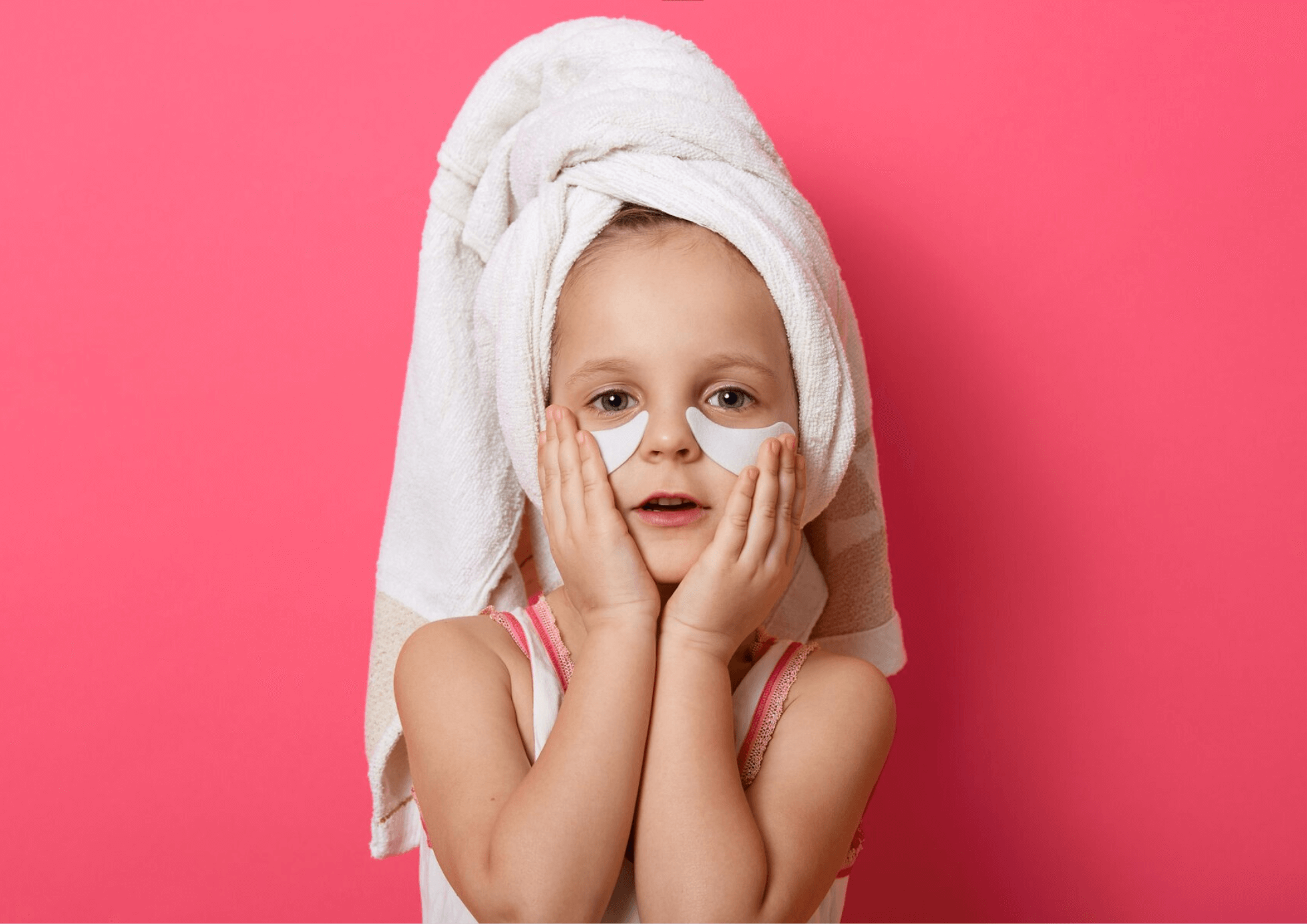 Malá holčička a její první skincare experience 1